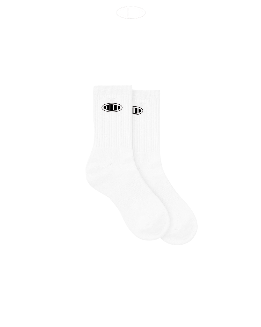 Numberone White Gym Socks